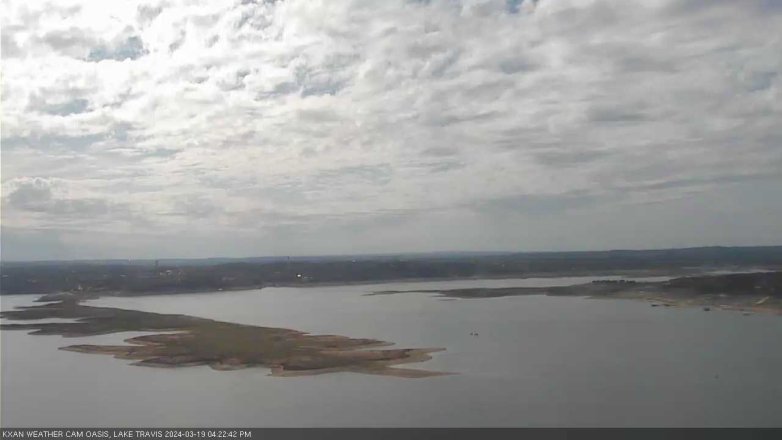Lake Travis webcam, March 19, 2024 4:25 PM CT