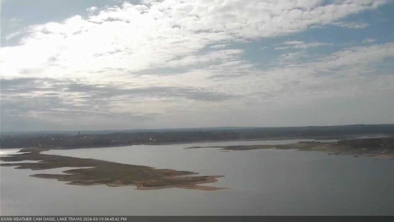Lake Travis webcam, March 19, 2024 4:45 PM CT