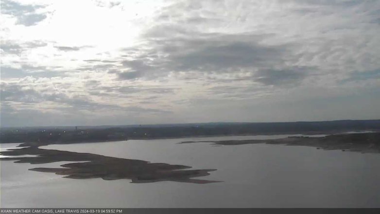 Lake Travis webcam, March 19, 2024 5:00 PM CT