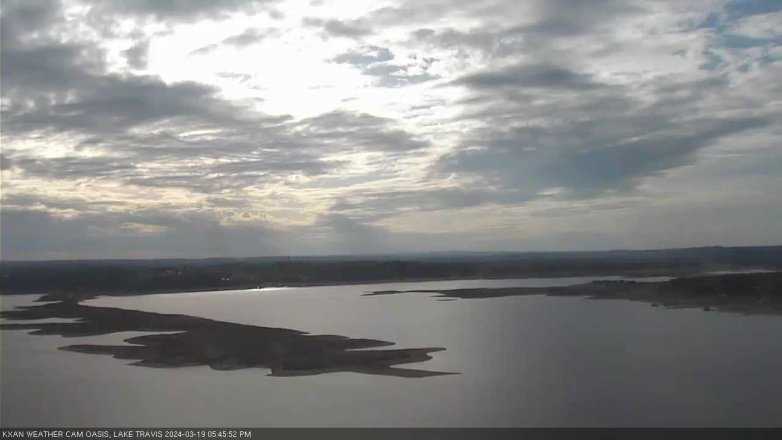 Lake Travis webcam, March 19, 2024 5:45 PM CT