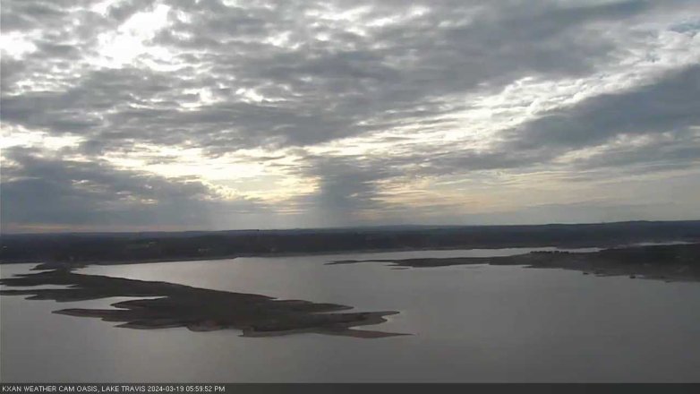 Lake Travis webcam, March 19, 2024 6:00 PM CT