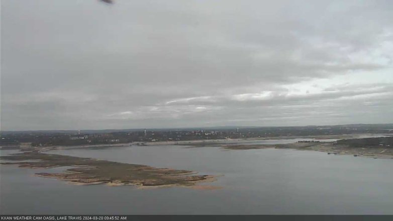 Lake Travis webcam, March 20, 2024 9:45 AM CT