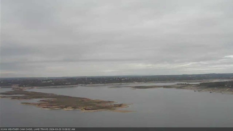 Lake Travis webcam, March 20, 2024 10:00 AM CT