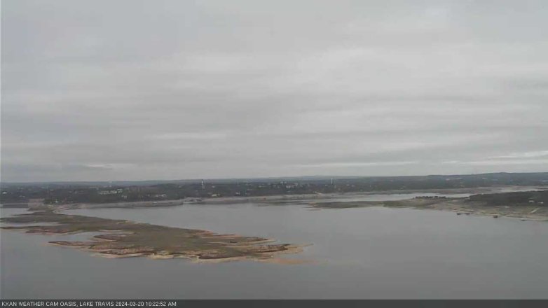 Lake Travis webcam, March 20, 2024 10:25 AM CT