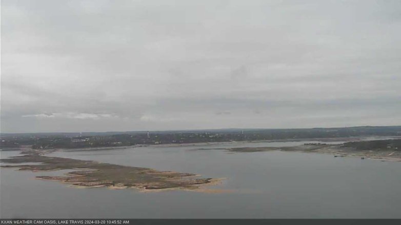 Lake Travis webcam, March 20, 2024 10:45 AM CT