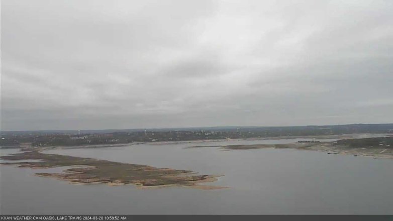 Lake Travis webcam, March 20, 2024 11:00 AM CT
