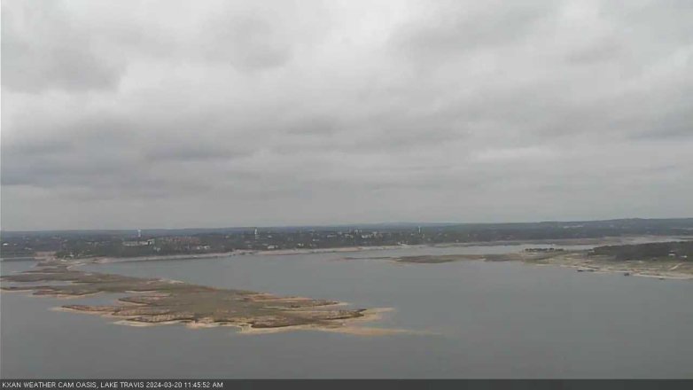 Lake Travis webcam, March 20, 2024 11:45 AM CT