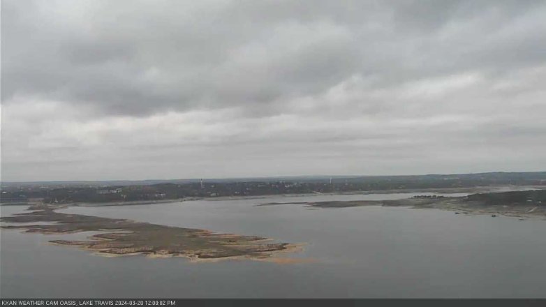 Lake Travis webcam, March 20, 2024 12:00 PM CT