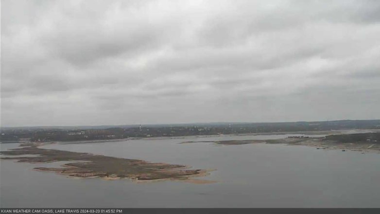 Lake Travis webcam, March 20, 2024 1:45 PM CT