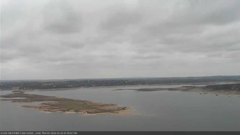 Lake Travis webcam, March 20, 2024 2:00 PM CT