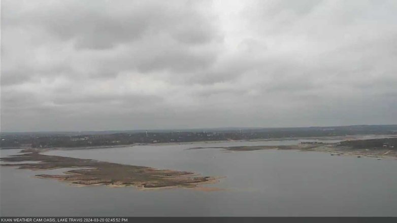 Lake Travis webcam, March 20, 2024 2:45 PM CT