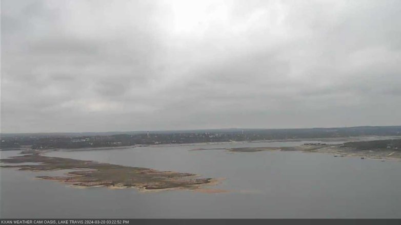 Lake Travis webcam, March 20, 2024 3:25 PM CT