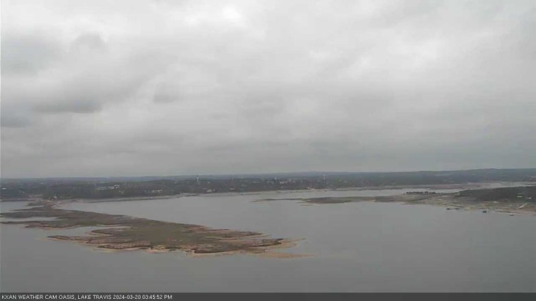 Lake Travis webcam, March 20, 2024 3:45 PM CT