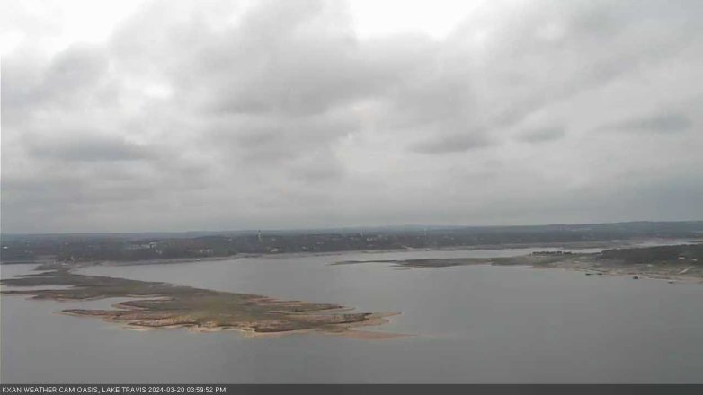 Lake Travis webcam, March 20, 2024 4:00 PM CT