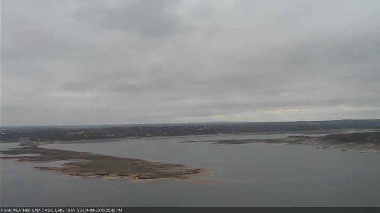 Lake Travis webcam, March 20, 2024 5:25 PM CT