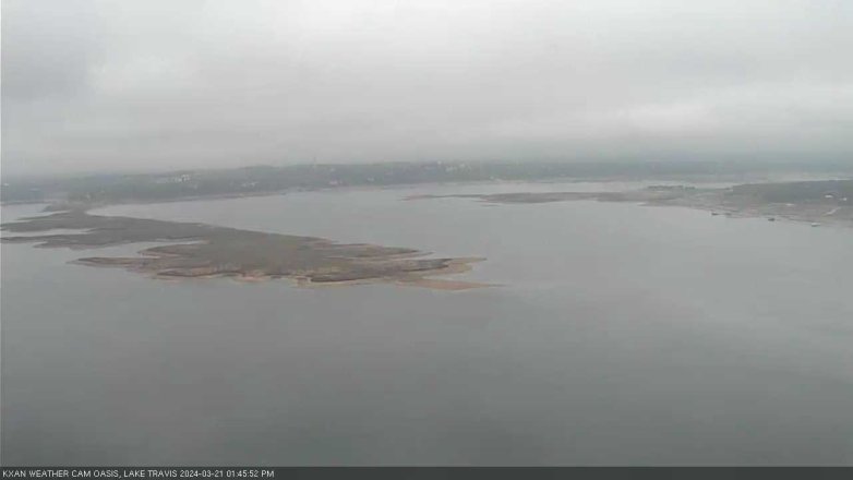 Lake Travis webcam, March 21, 2024 1:45 PM CT