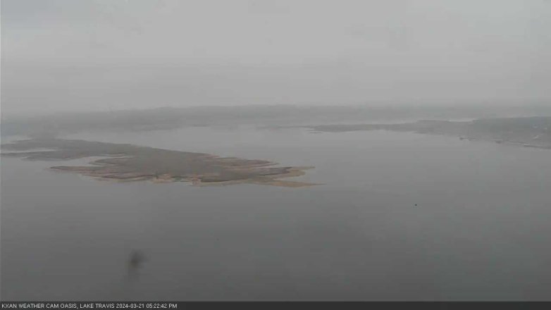Lake Travis webcam, March 21, 2024 5:25 PM CT