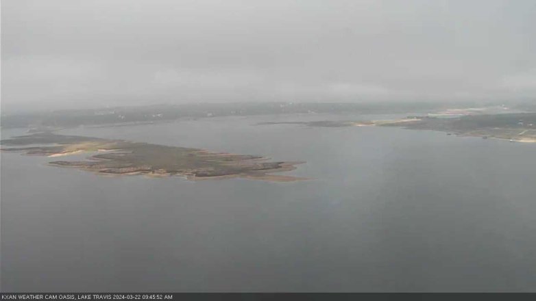 Lake Travis webcam, March 22, 2024 9:45 AM CT