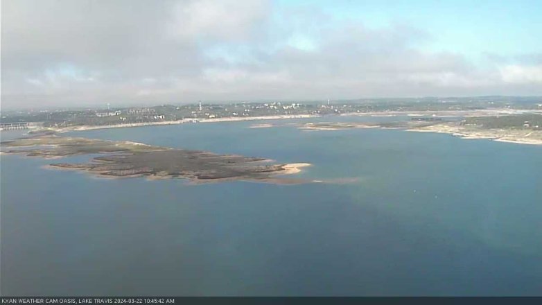 Lake Travis webcam, March 22, 2024 10:45 AM CT