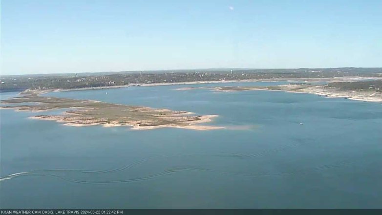 Lake Travis webcam, March 22, 2024 1:25 PM CT