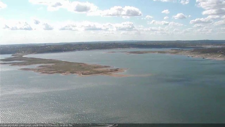 Lake Travis webcam, March 22, 2024 4:00 PM CT