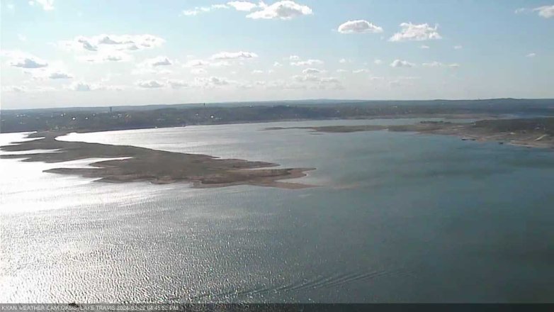 Lake Travis webcam, March 22, 2024 4:45 PM CT
