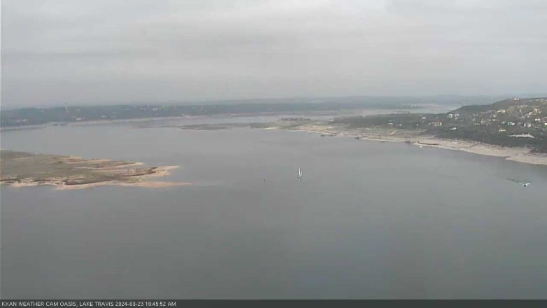 Lake Travis webcam, March 23, 2024 10:45 AM CT