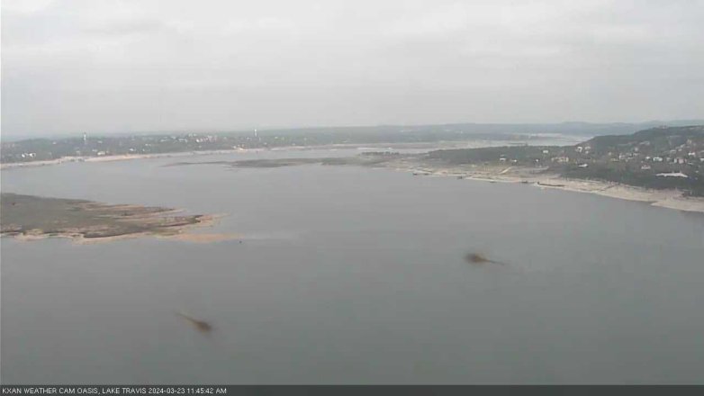 Lake Travis webcam, March 23, 2024 11:45 AM CT