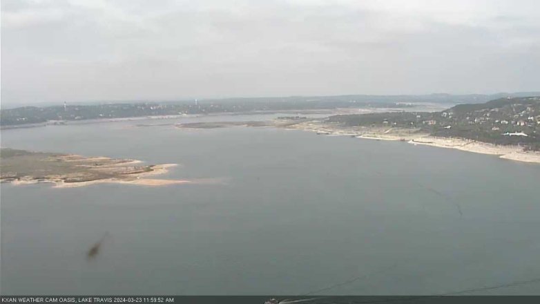 Lake Travis webcam, March 23, 2024 12:00 PM CT