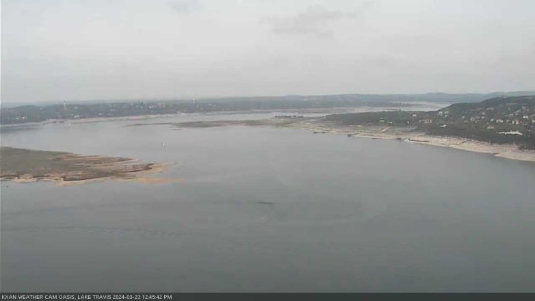 Lake Travis webcam, March 23, 2024 12:45 PM CT
