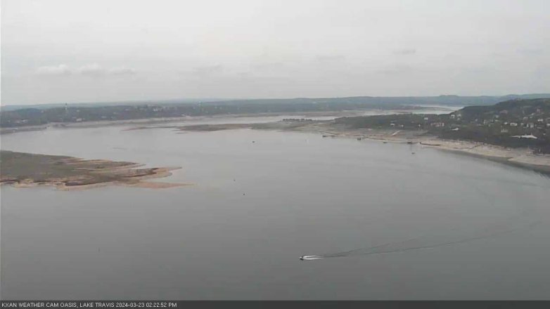 Lake Travis webcam, March 23, 2024 2:25 PM CT