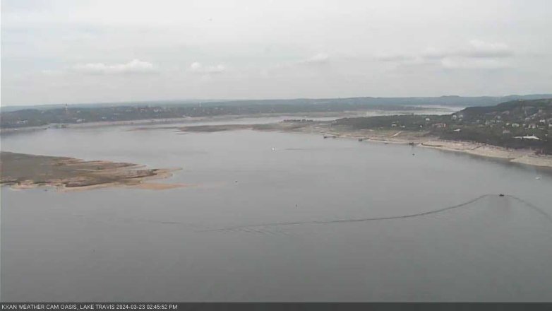 Lake Travis webcam, March 23, 2024 2:45 PM CT