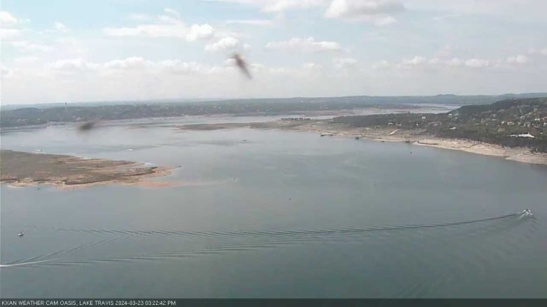 Lake Travis webcam, March 23, 2024 3:25 PM CT