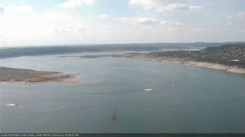 Lake Travis webcam, March 23, 2024 4:00 PM CT