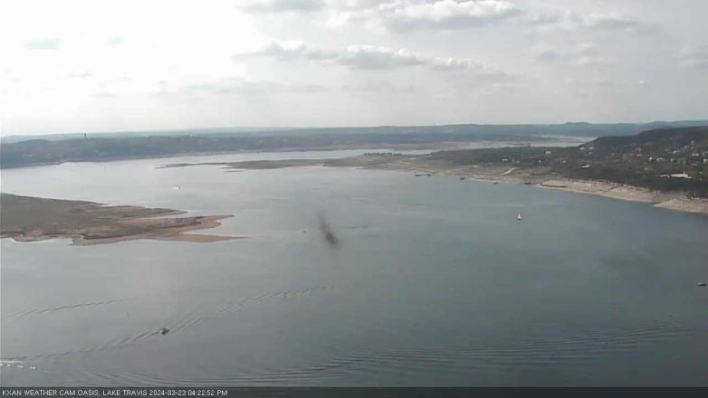 Lake Travis webcam, March 23, 2024 4:25 PM CT