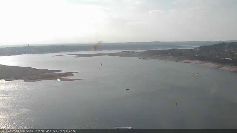 Lake Travis webcam, March 23, 2024 5:25 PM CT