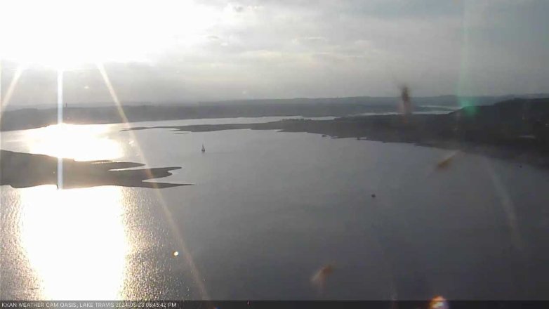 Lake Travis webcam, March 23, 2024 6:45 PM CT