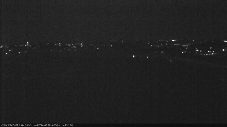 Lake Travis webcam, March 23, 2024 11:45 PM CT