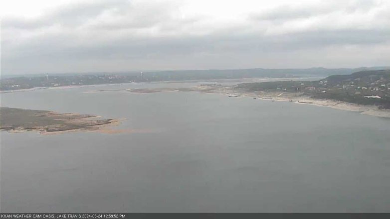 Lake Travis webcam, March 24, 2024 1:00 PM CT