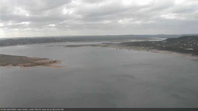 Lake Travis webcam, March 24, 2024 5:25 PM CT