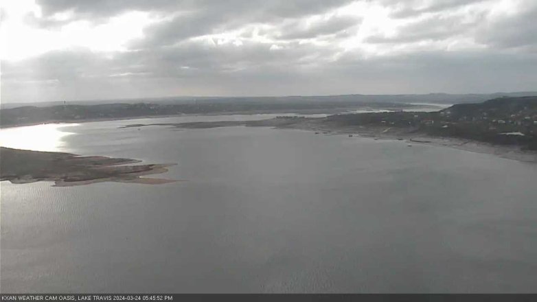 Lake Travis webcam, March 24, 2024 5:45 PM CT