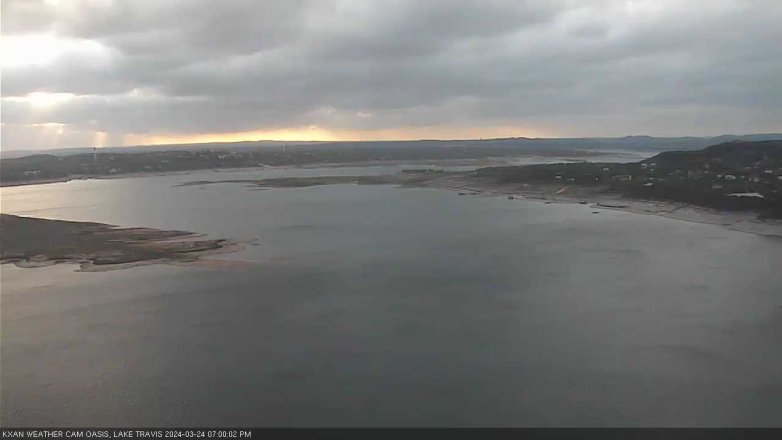 Lake Travis webcam, March 24, 2024 7:00 PM CT