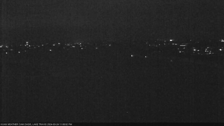 Lake Travis webcam, March 24, 2024 11:00 PM CT