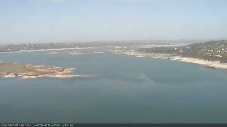 Lake Travis webcam, March 25, 2024 11:45 AM CT
