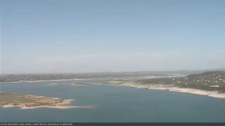 Lake Travis webcam, March 25, 2024 12:45 PM CT