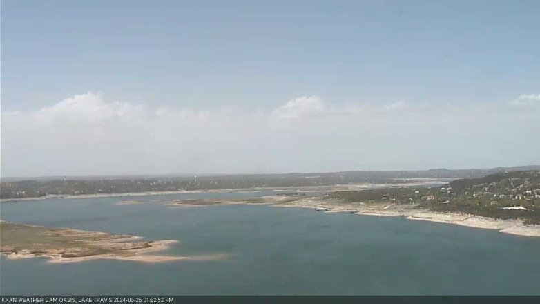 Lake Travis webcam, March 25, 2024 1:25 PM CT