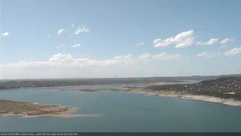 Lake Travis webcam, March 25, 2024 3:25 PM CT