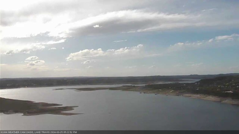 Lake Travis webcam, March 25, 2024 5:25 PM CT