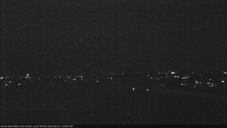 Lake Travis webcam, March 25, 2024 11:45 PM CT