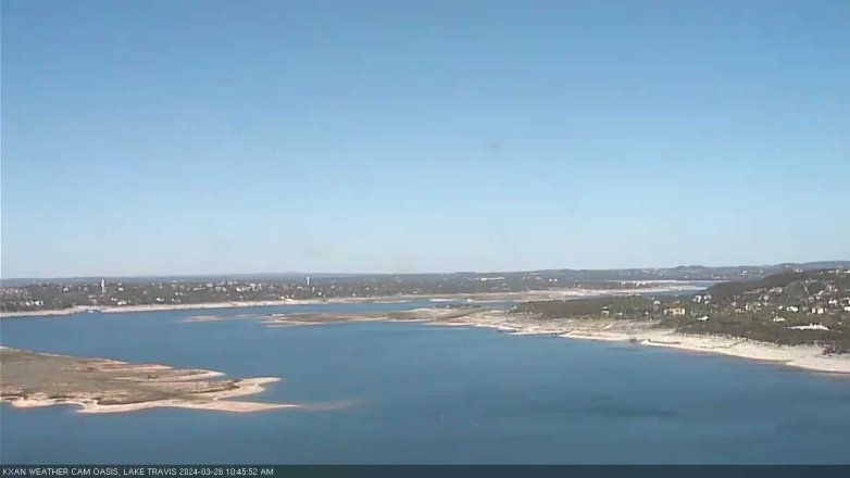 Lake Travis webcam, March 26, 2024 10:45 AM CT